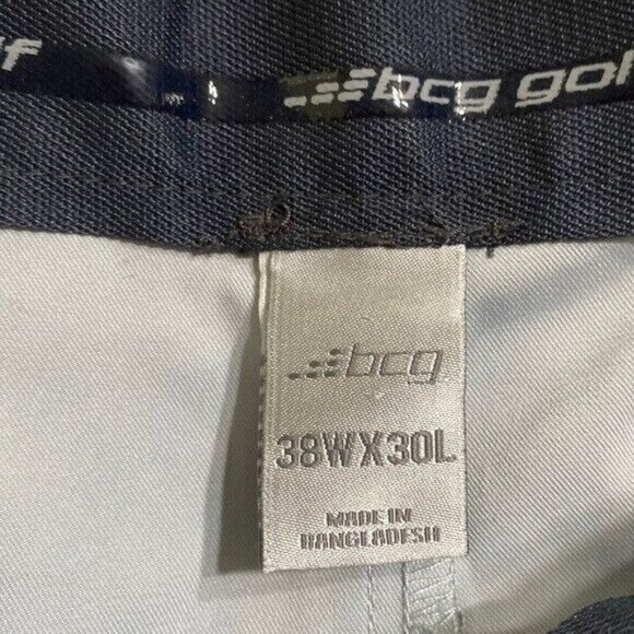 BCG golf men performance  pant in size W38X30L in gray color - Picture 3 of 8